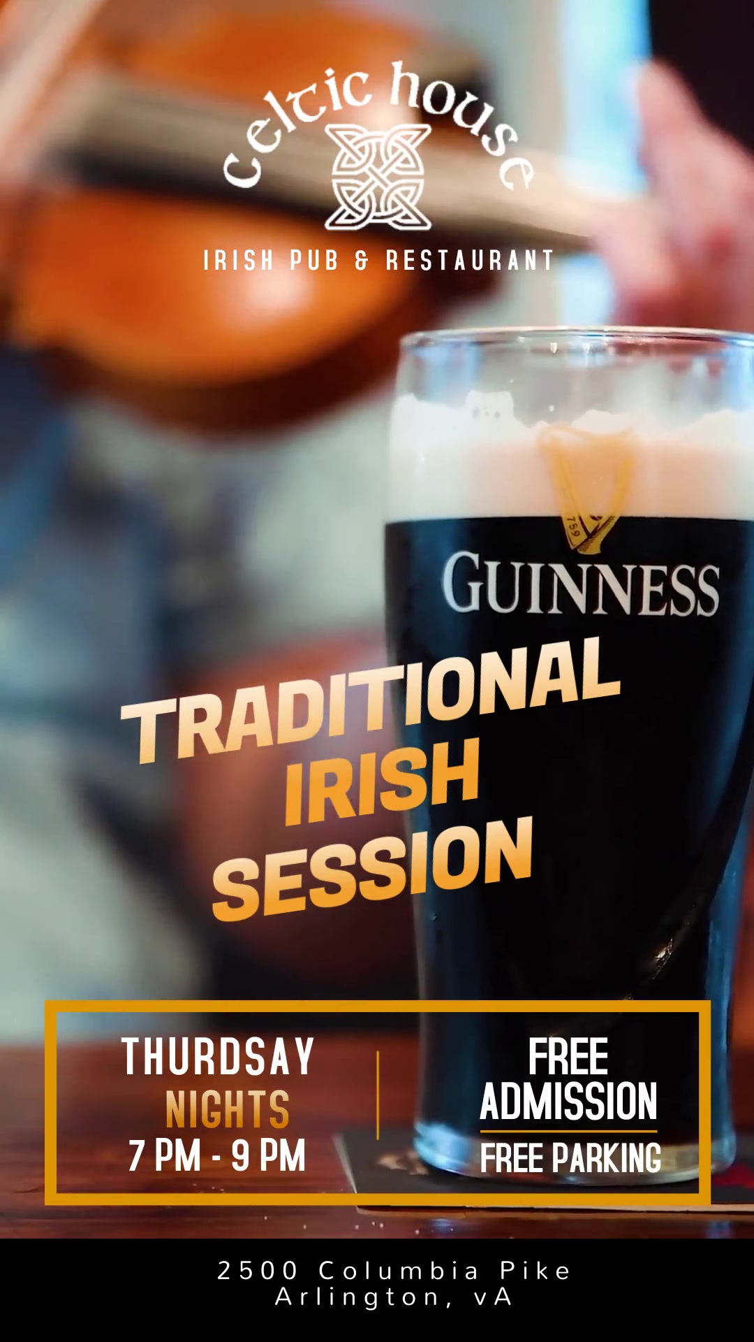 The Celtic House Traditional Irish Sessions 2022