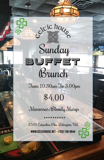 The Celtic House Sunday Brunch Buffet