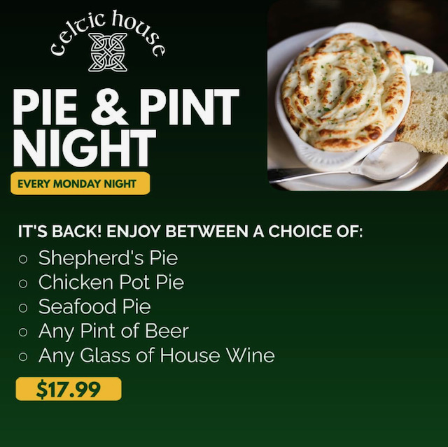 Pie & Pint Night