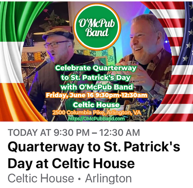 O'McPub Band Live Music at The Celtic House