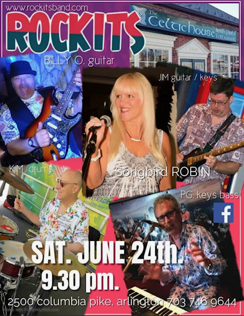 Rockits Live Music The Celtic House VA