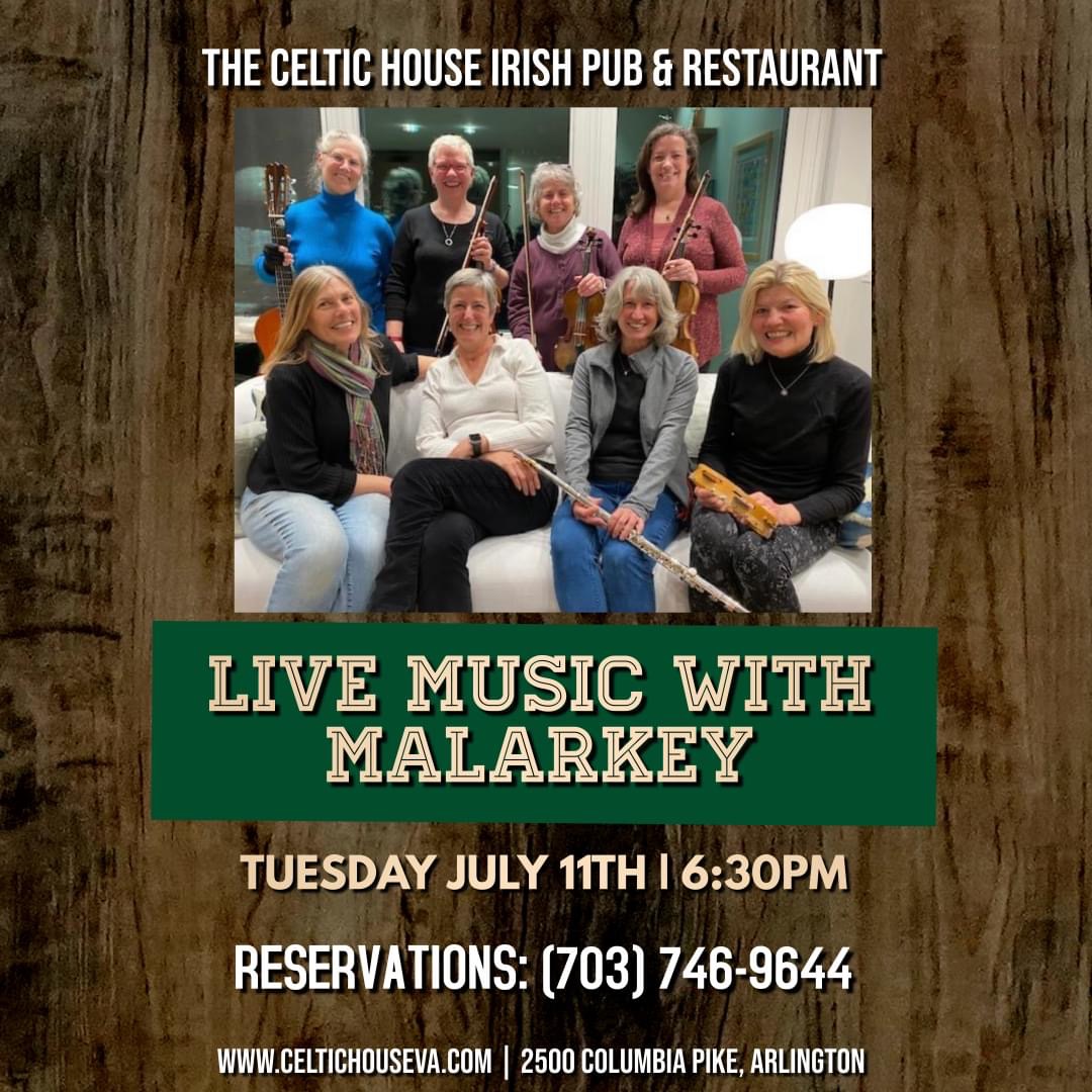 The Celtic House VA Live Music - Malarkey