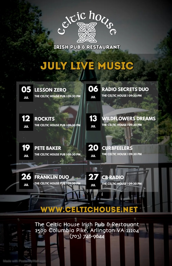 Celtic House VA July Music 2024