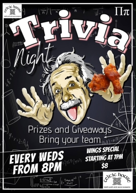 Celtic House VA Pub Trivia Night